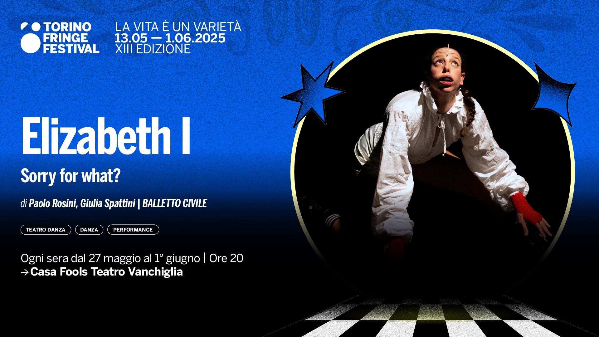 Elizabeth I - Torino Fringe Festival 
