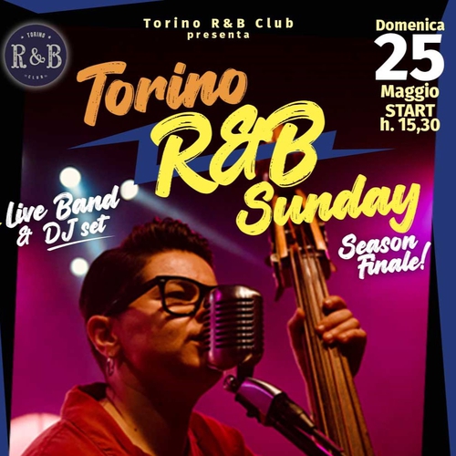 Torino R&B Sunday SEASON FINALE. Robbie Dee Live