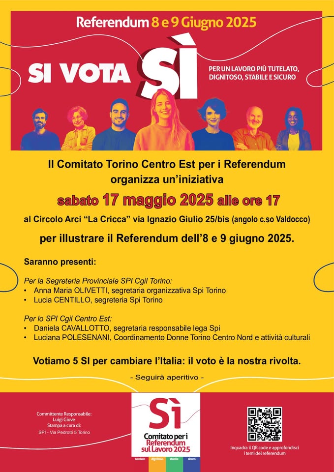 Incontro illustrativo del Raferedum dell' 8 e 9