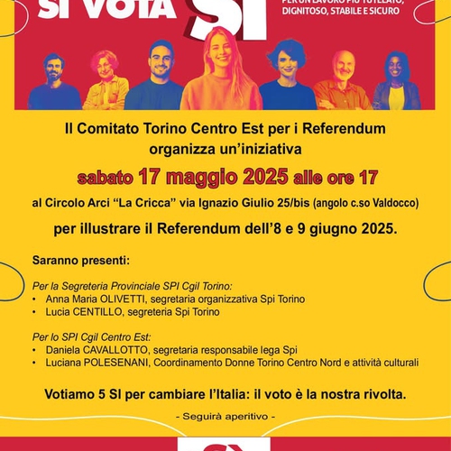 Incontro illustrativo del Raferedum dell' 8 e 9