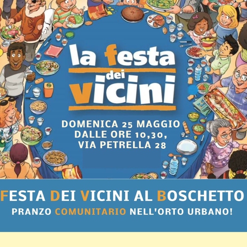 Festa dei Vicini al Boschetto
