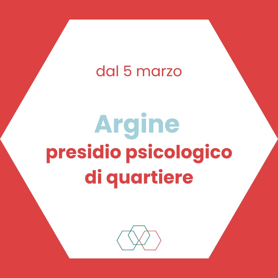  Argine - presidio psicologico di quartiere