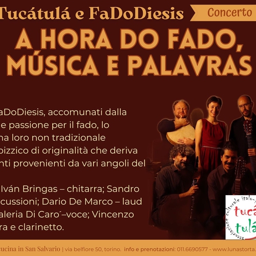 A HORA DO FADO, MÚSICA E PALAVRAS