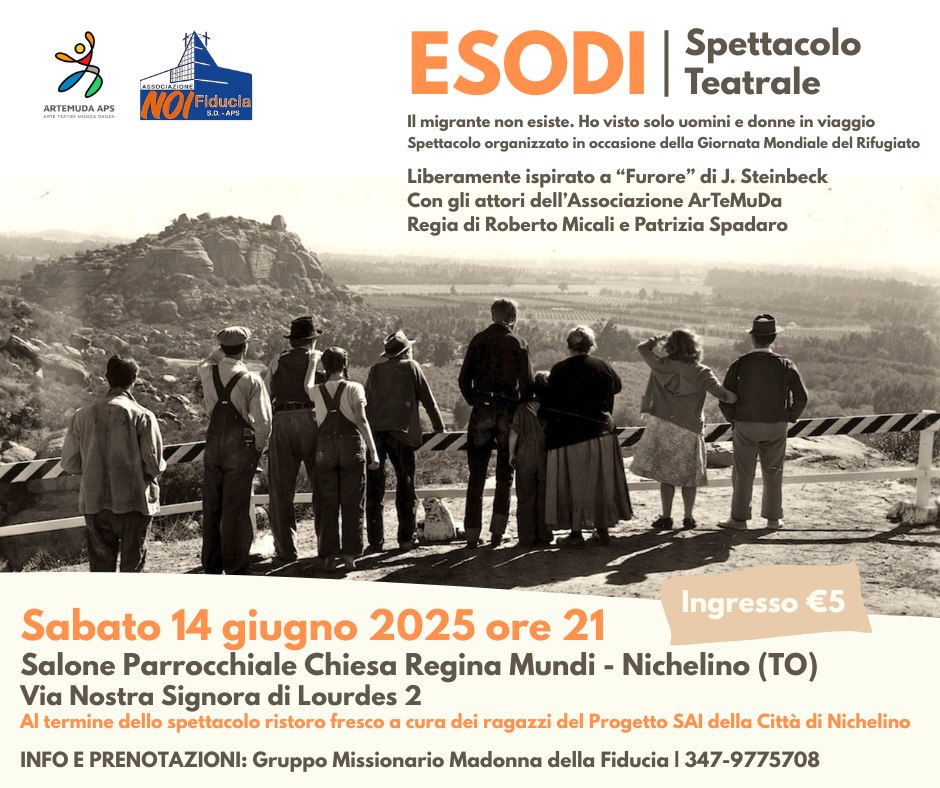 Spettacolo Teatrale "Esodi"