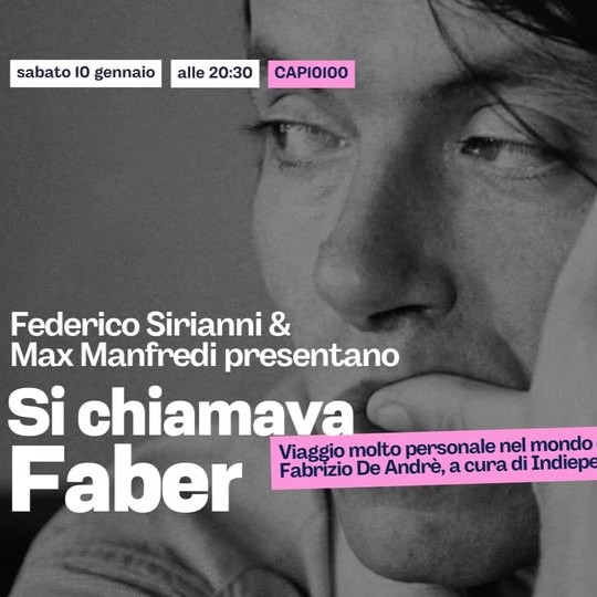 Si chiamava Faber | Viaggio molto personale nel mondo di Fabrizio De Andrè