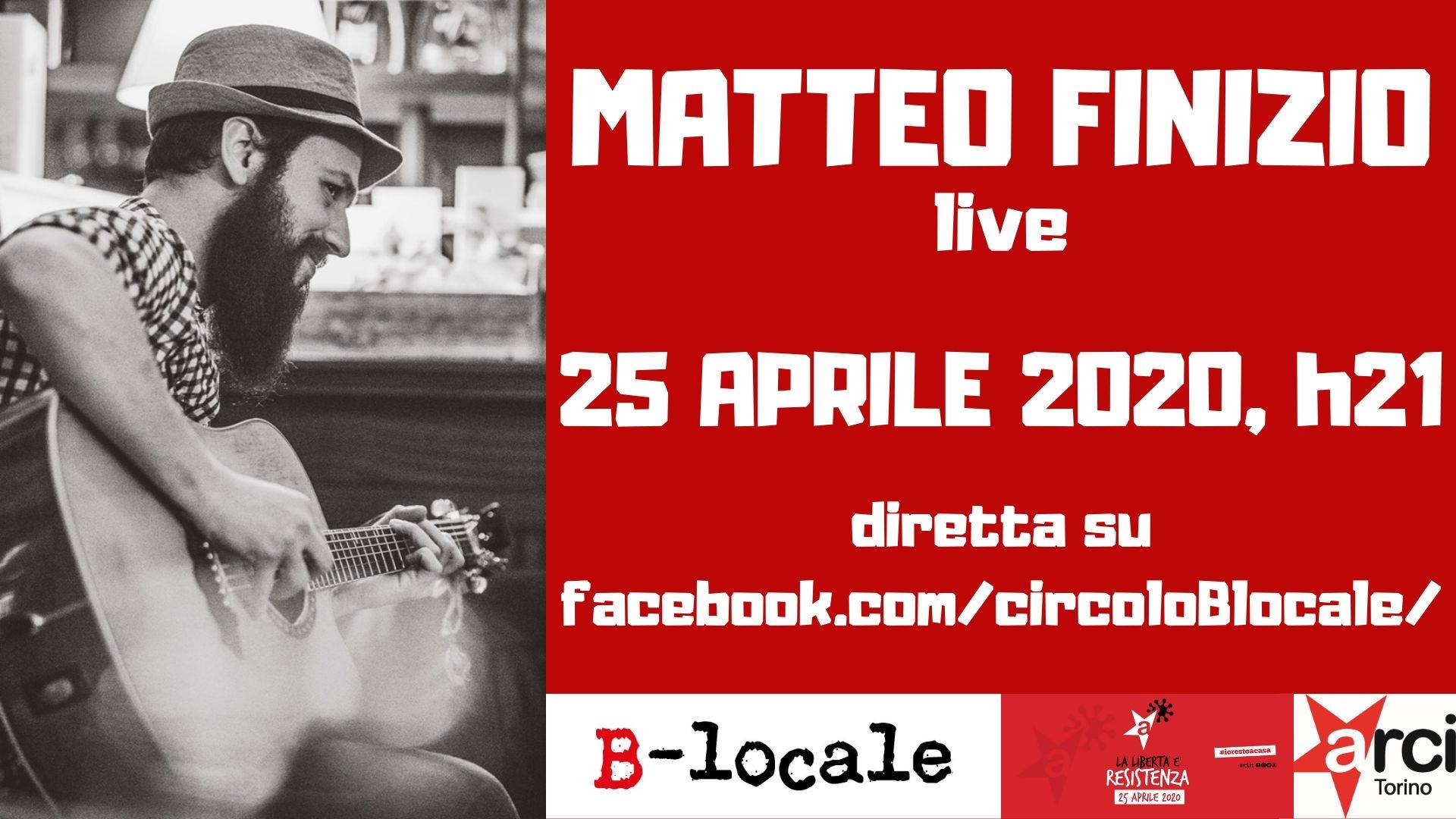 25 aprile al B-locale. Matteo Finizio guitar live