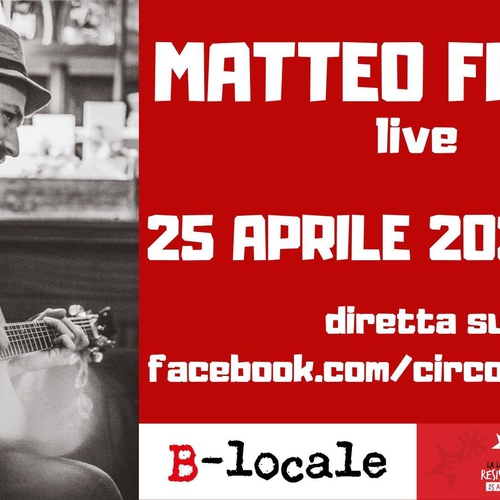 25 aprile al B-locale. Matteo Finizio guitar live