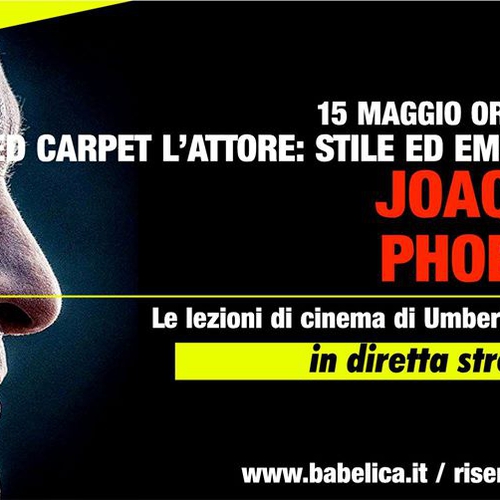 Joaquin Phoenix - Lezione di cinema in streaming