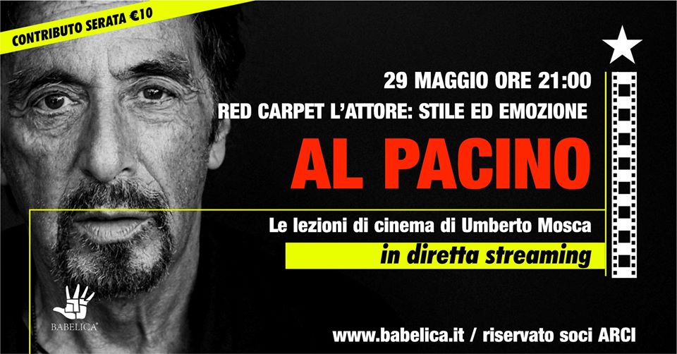 Al Pacino - Lezione di cinema in streaming