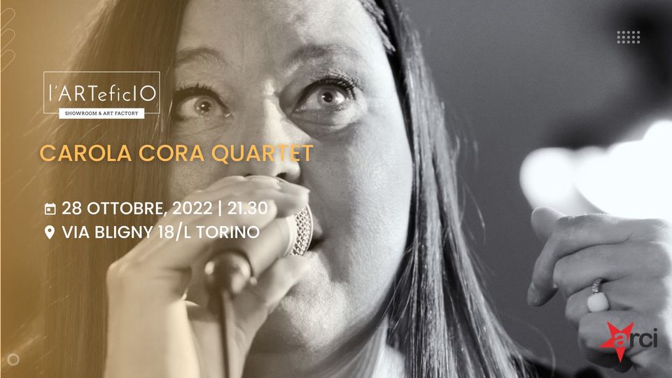 CAROLA CORA QUARTET live @ l'ARTeficIO
