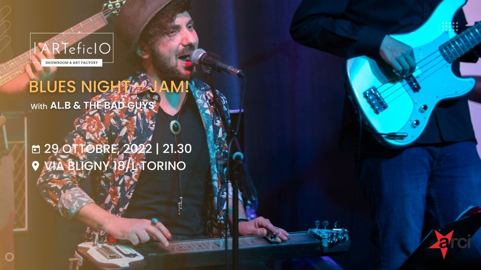 BLUES NIGHT - Jam Session Live @ l'ARTeficIO