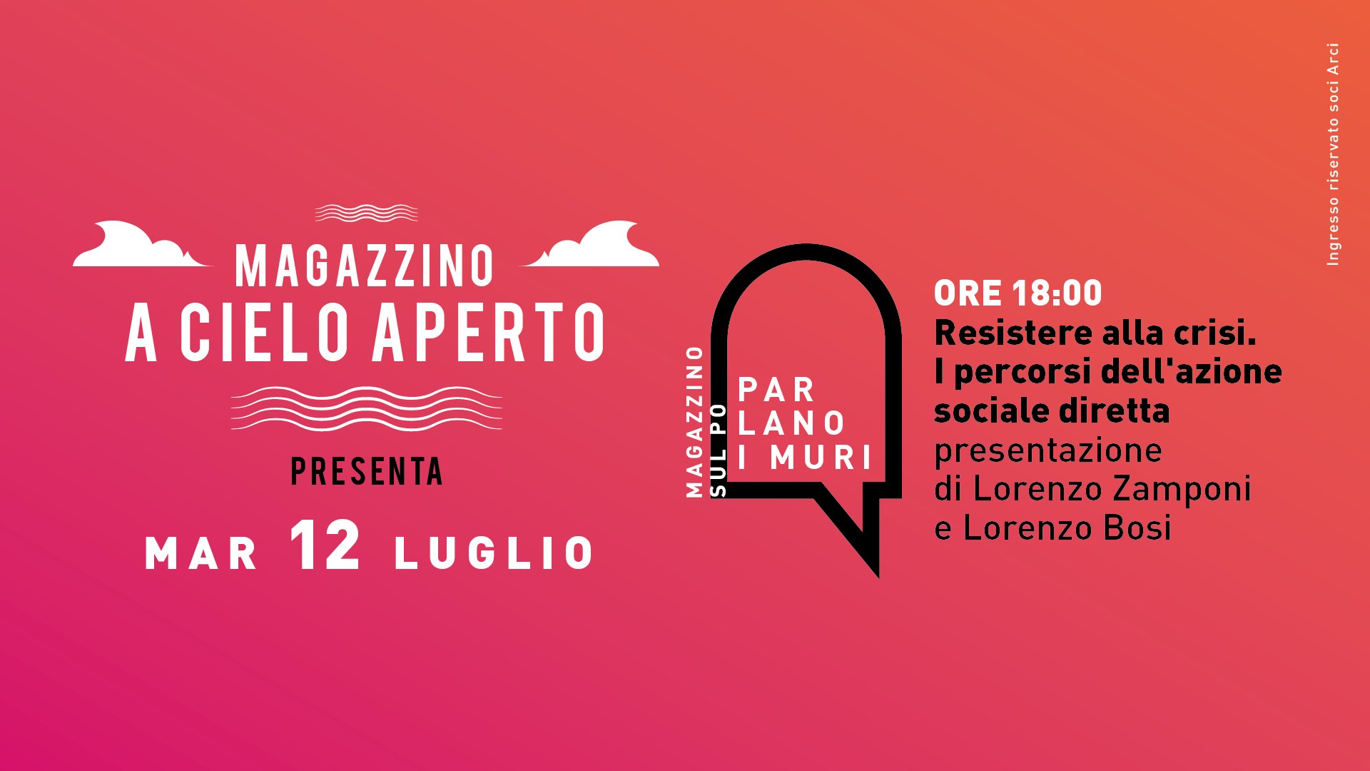 Resistere alla crisi. I percorsi dell'azione sociale diretta" presentazione del libro