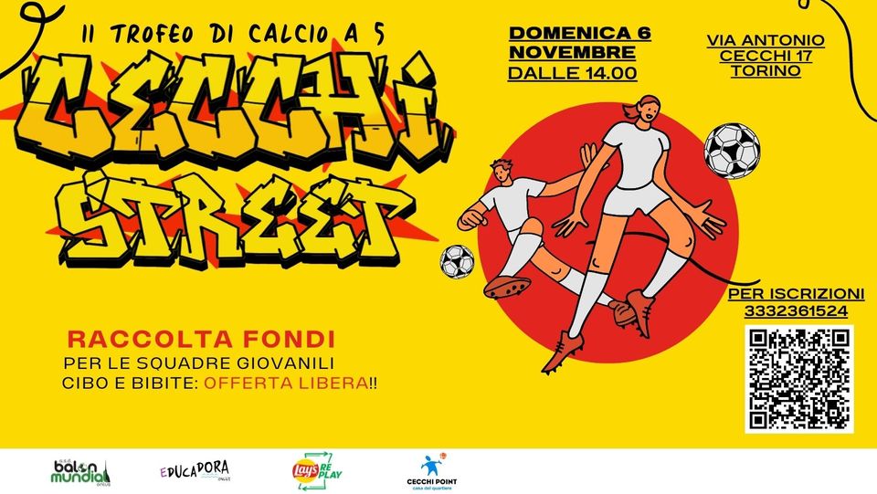 Cecchi Street: Secondo trofeo di Calcio a 5