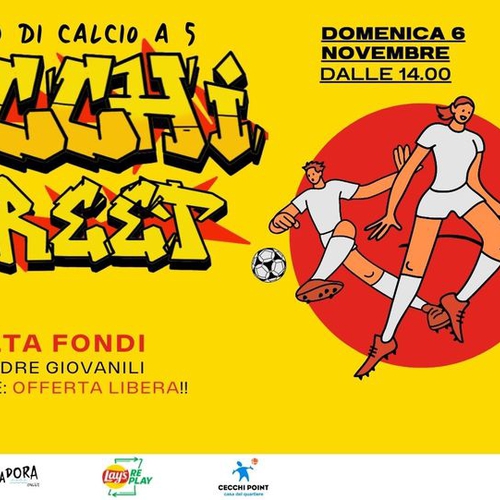 Cecchi Street: Secondo trofeo di Calcio a 5