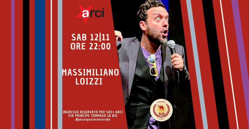 Massimiliano Loizzi al Circolo Sud!