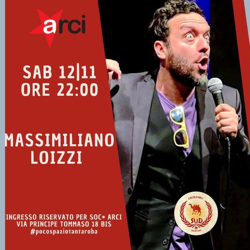 Massimiliano Loizzi al Circolo Sud!