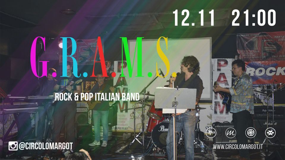 G.R.A.M.S. rock & pop Italian band
