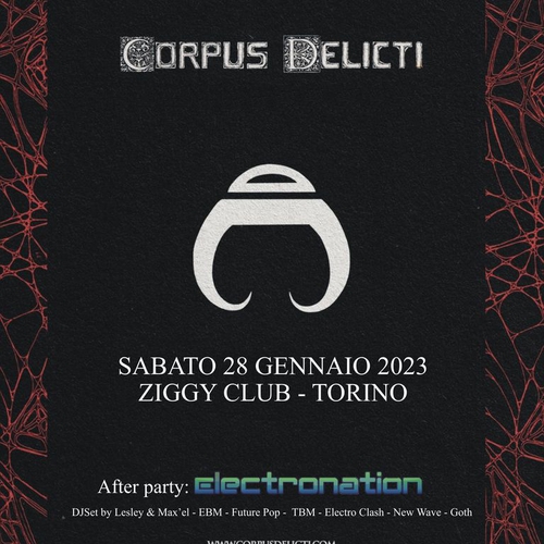 CORPUS DELICTI "From Dust to Light Tour" + ELECTRONATION