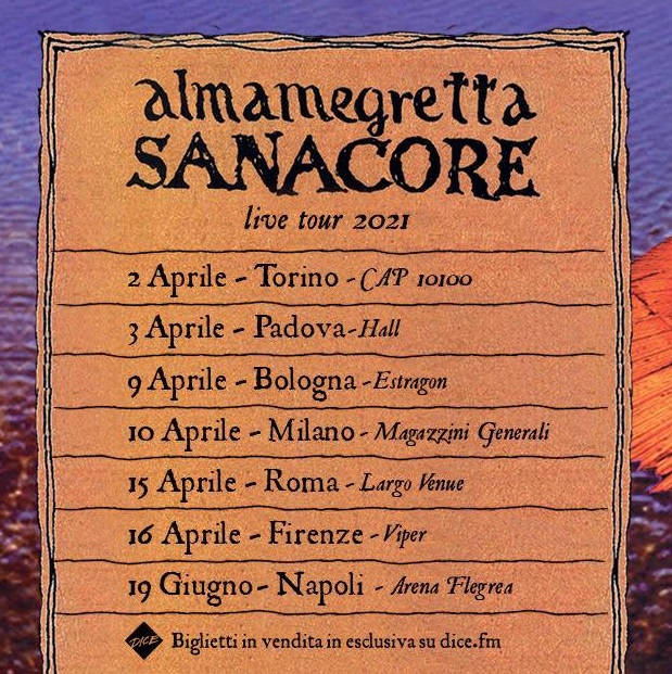 Almamegretta • Sanacore live tour 2021 • Torino