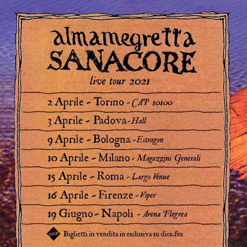 Almamegretta • Sanacore live tour 2021 • Torino