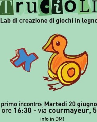 Trucioli - Laboratorio di creazione giochi in legno
