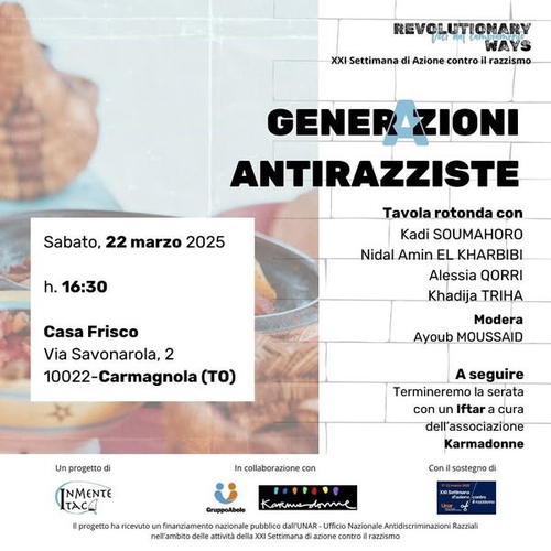 GENERAZIONI ANTIRAZZISTE