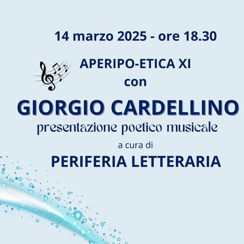 Aperipo-Etica con Giorgio Cardellino