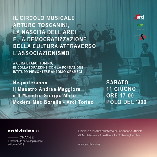 Il Circolo Musicale A. Toscanini, la democratizzazione della cultura attraverso l'associazionismo
