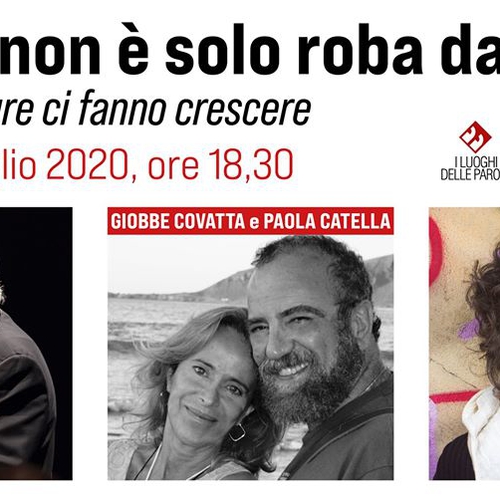 Moni Ovadia, Giobbe Covatta, Paola Catella e Daniela Carucci