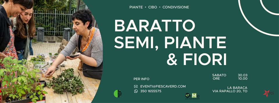 Baratto semi, piante e fiori