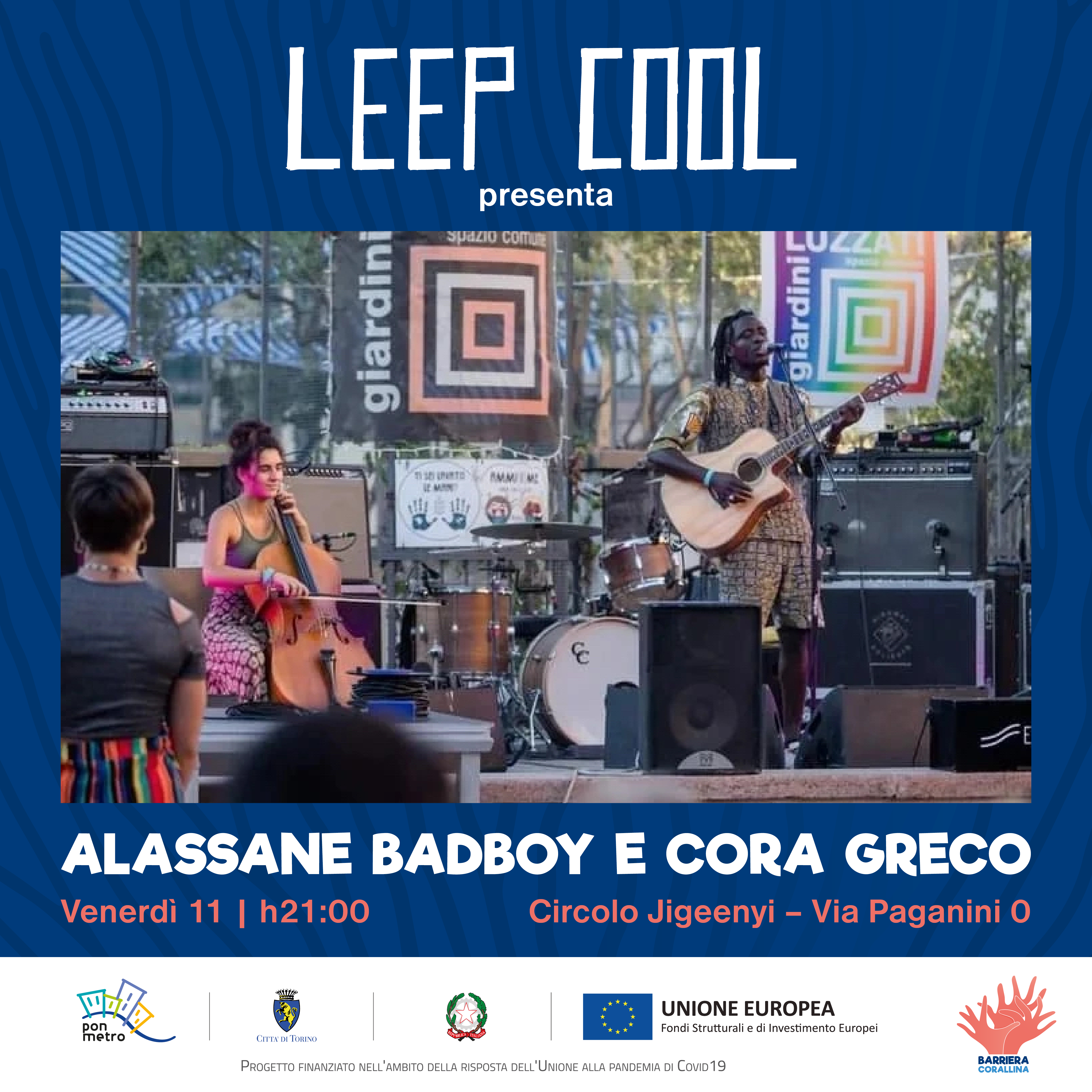 Alassane Badboy & Cora Greco in concerto
