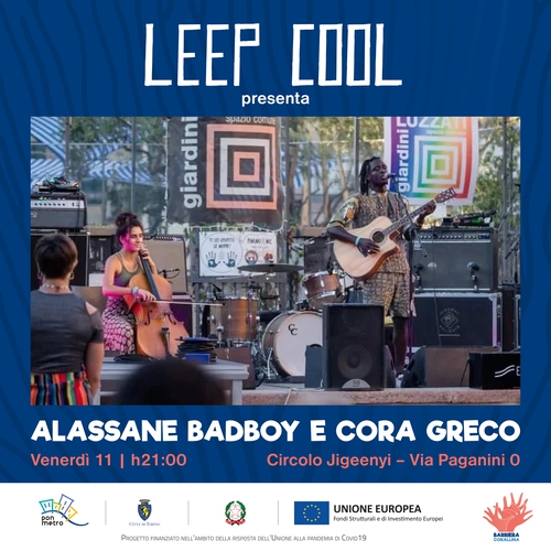 Alassane Badboy & Cora Greco in concerto