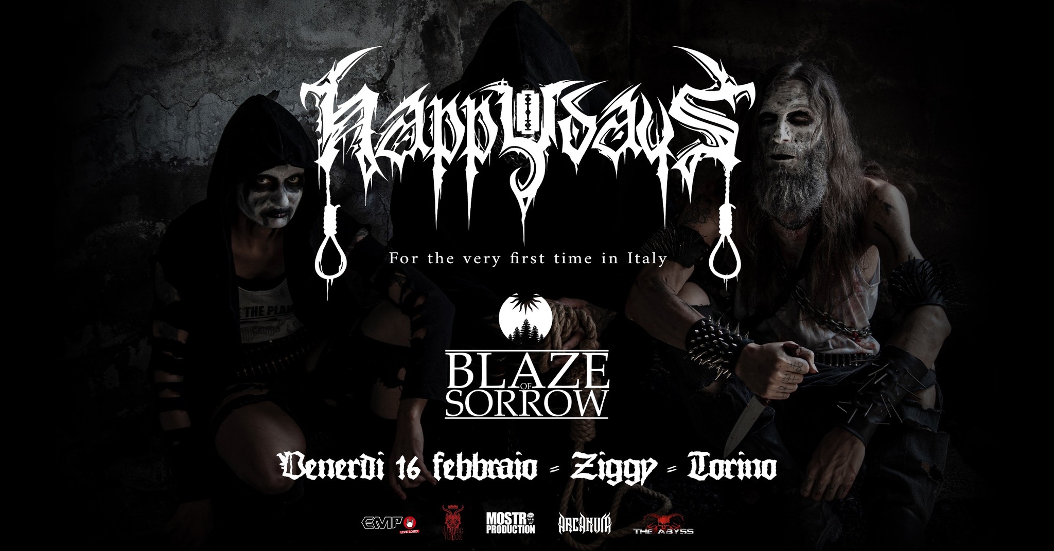 Happy Days + Blaze Of Sorrow @ Ziggy Club