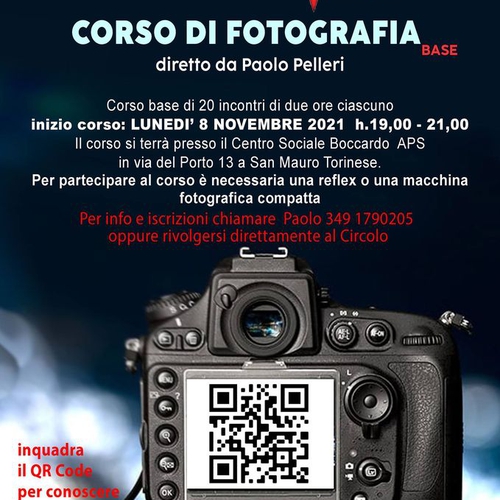 Corso Fotografia base