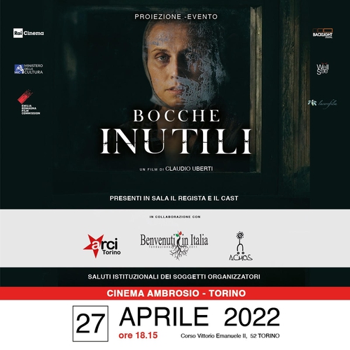 Esce dal 25 al 29 aprile come film-evento "BOCCHE INUTILI di Claudio Uberti