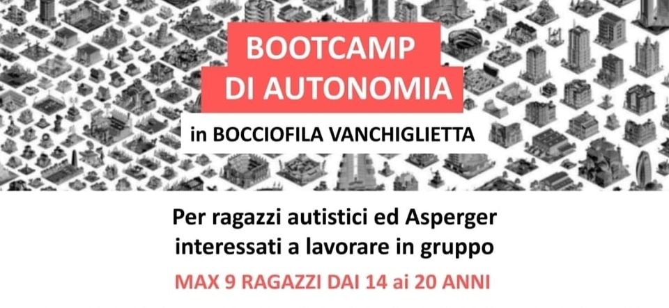 BOOTCAMP di autonomia Estate ragazzi in bocciofila per adolescenti autistici o asperger