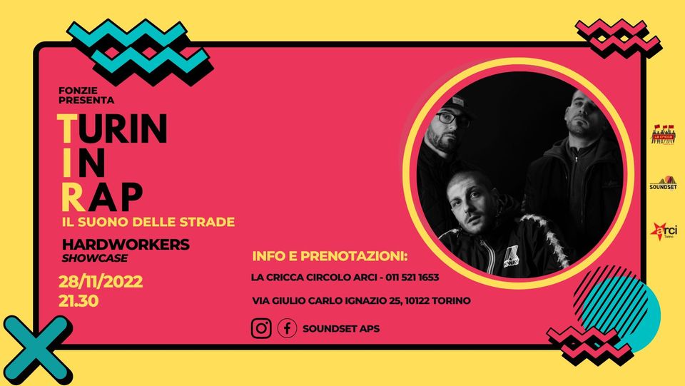 T.I.R.//Turin In Rap presenta Hardworkers Showcase