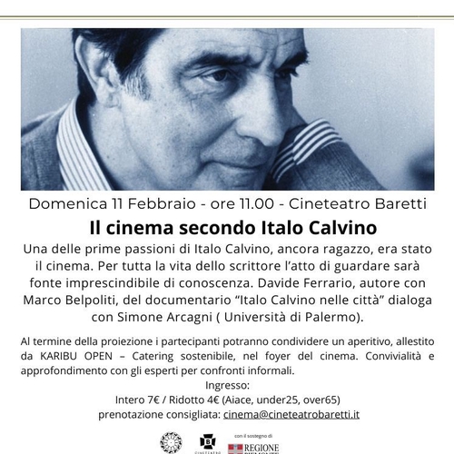 SCHEGGE- Il cinema secondo Italo Calvino
