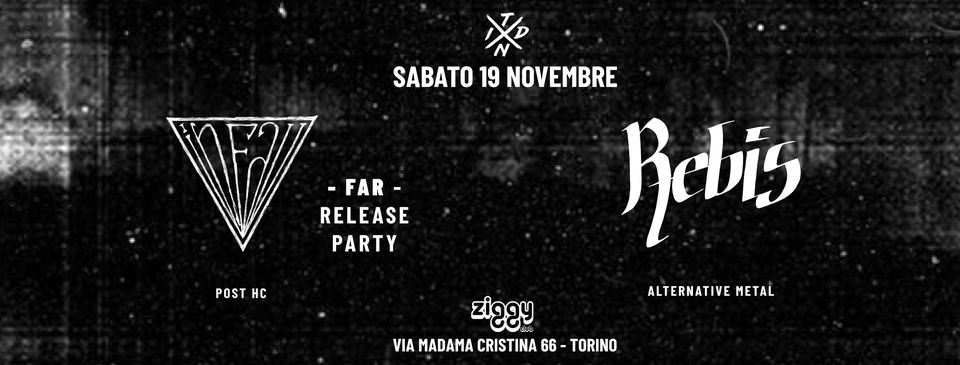 TIND live : INFALL release party + REBIS