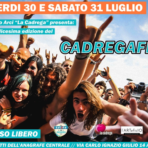 CADREGA FESTIVAL - 2021 - ESTATE IN CIRCOLO