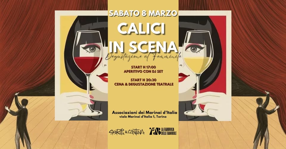 Calici In Scena! Degustazione al Femminile