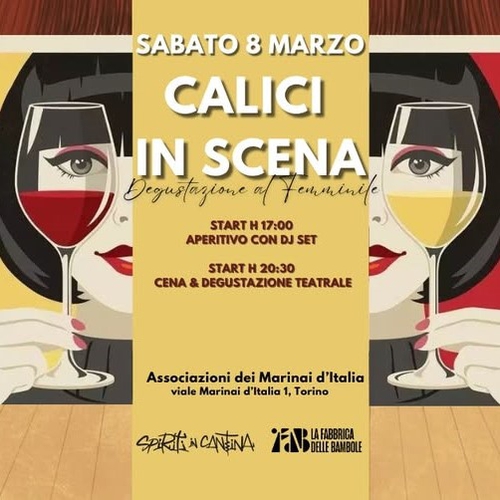 Calici In Scena! Degustazione al Femminile