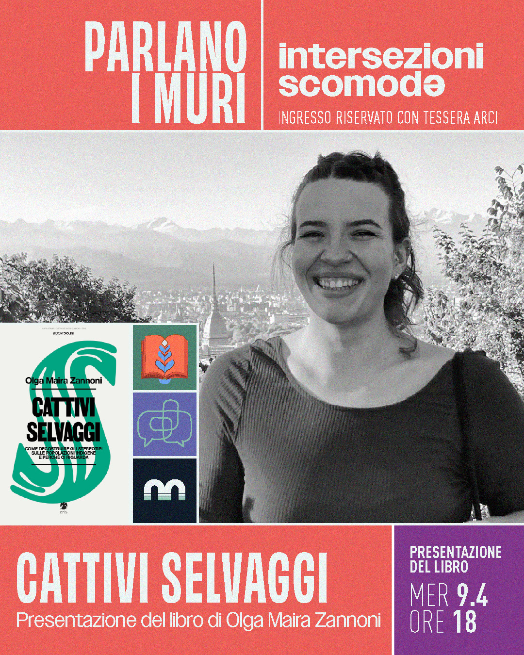 Cattivi Selvaggi – presentazione del libro di Olga Maria Zannoni