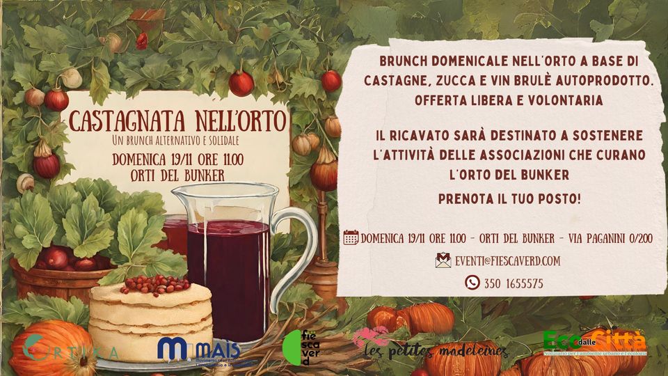 Castagnata nell' orto
