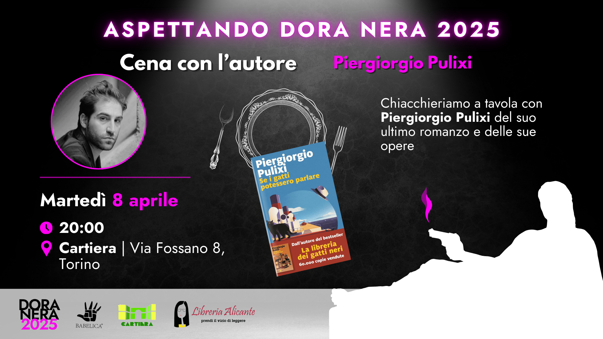 Incontro e cena con l'autore Piergiorgio Pulixi 