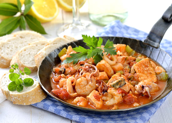 Cena del pesce povero