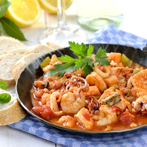 Cena del pesce povero