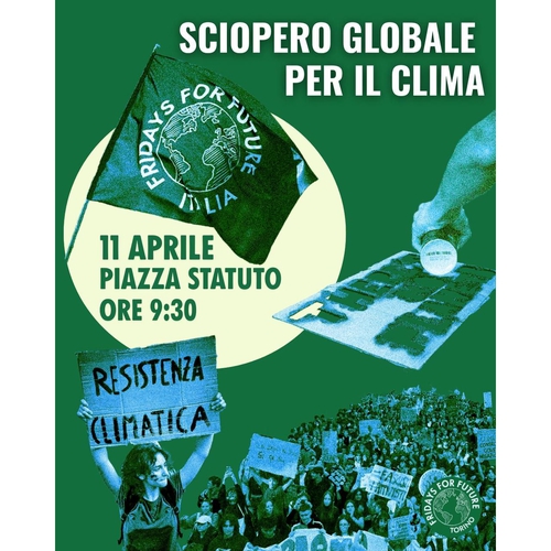 SCIOPERO GLOBALE PER IL CLIMA