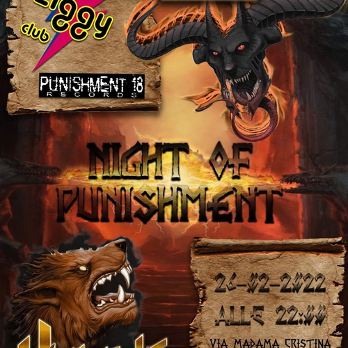 HOUNDS + EVILIZERS - Night of Punishment