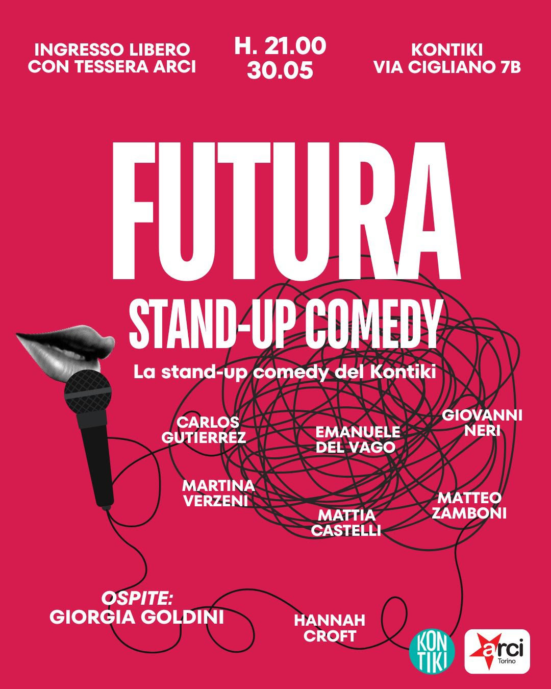 FUTURA. STAND-UP COMEDY